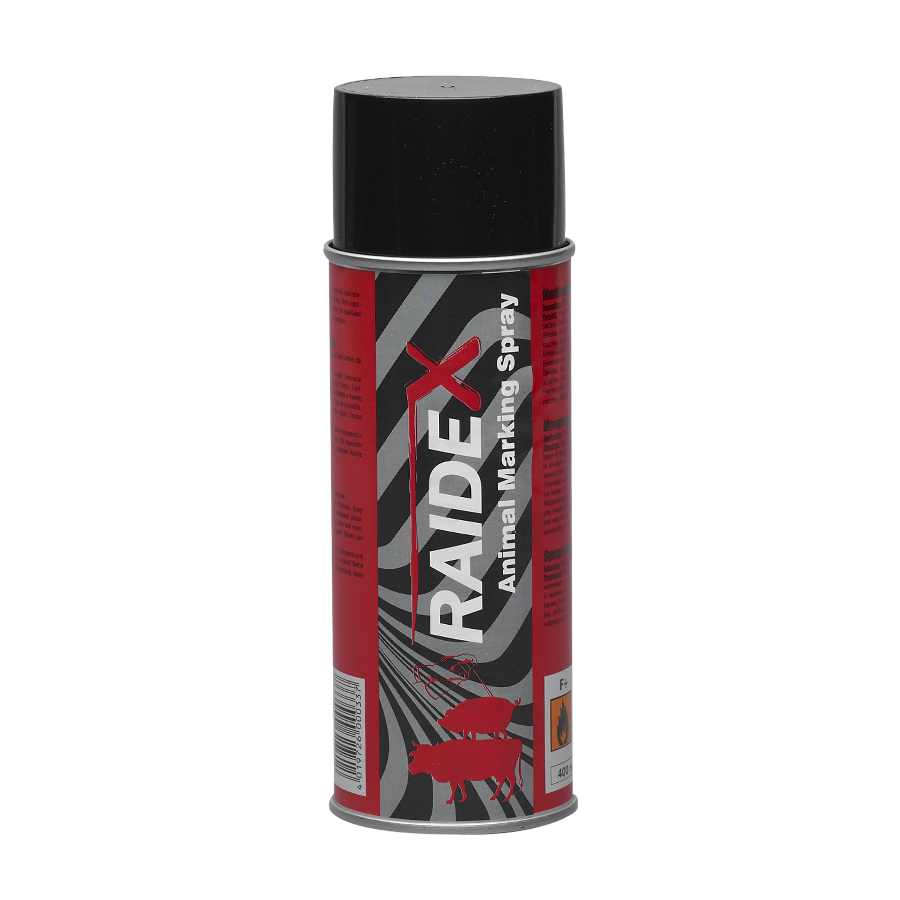 Raidex - Merkspray - Rood - 400 Milliliter Raidex - Merkspray - Rood - 400 Milliliter