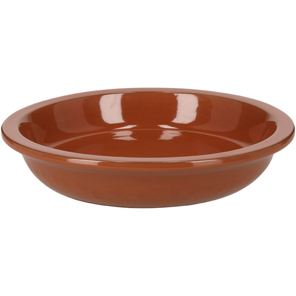Esschert Design Rond - Waterschaal Tuinvogels - Bruin - 5.6x27.8x27.8 cm
