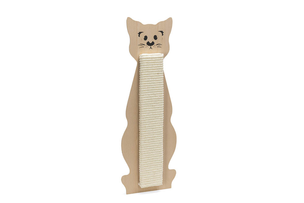 Beeztees Jabo Poesmodel - Krabplank - Wit - 1x59x1 cm