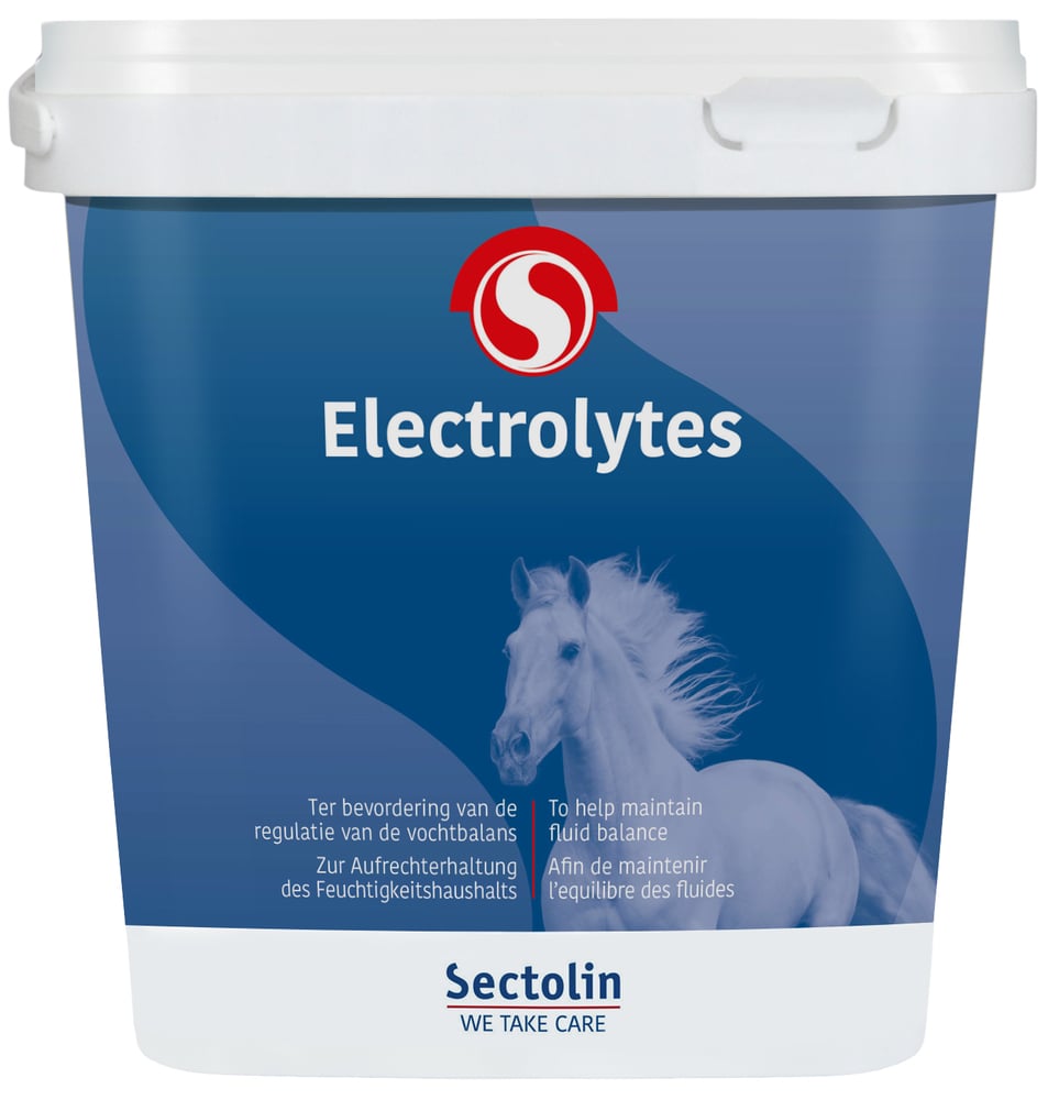 Sectolin Electrolyte Poeder - Vochtbalans supplement Paard - 3 Kilogram - Emmer