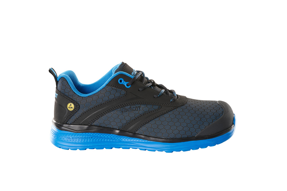 Mascot Carbon - Werkschoenen - Zwart / blauw - 40