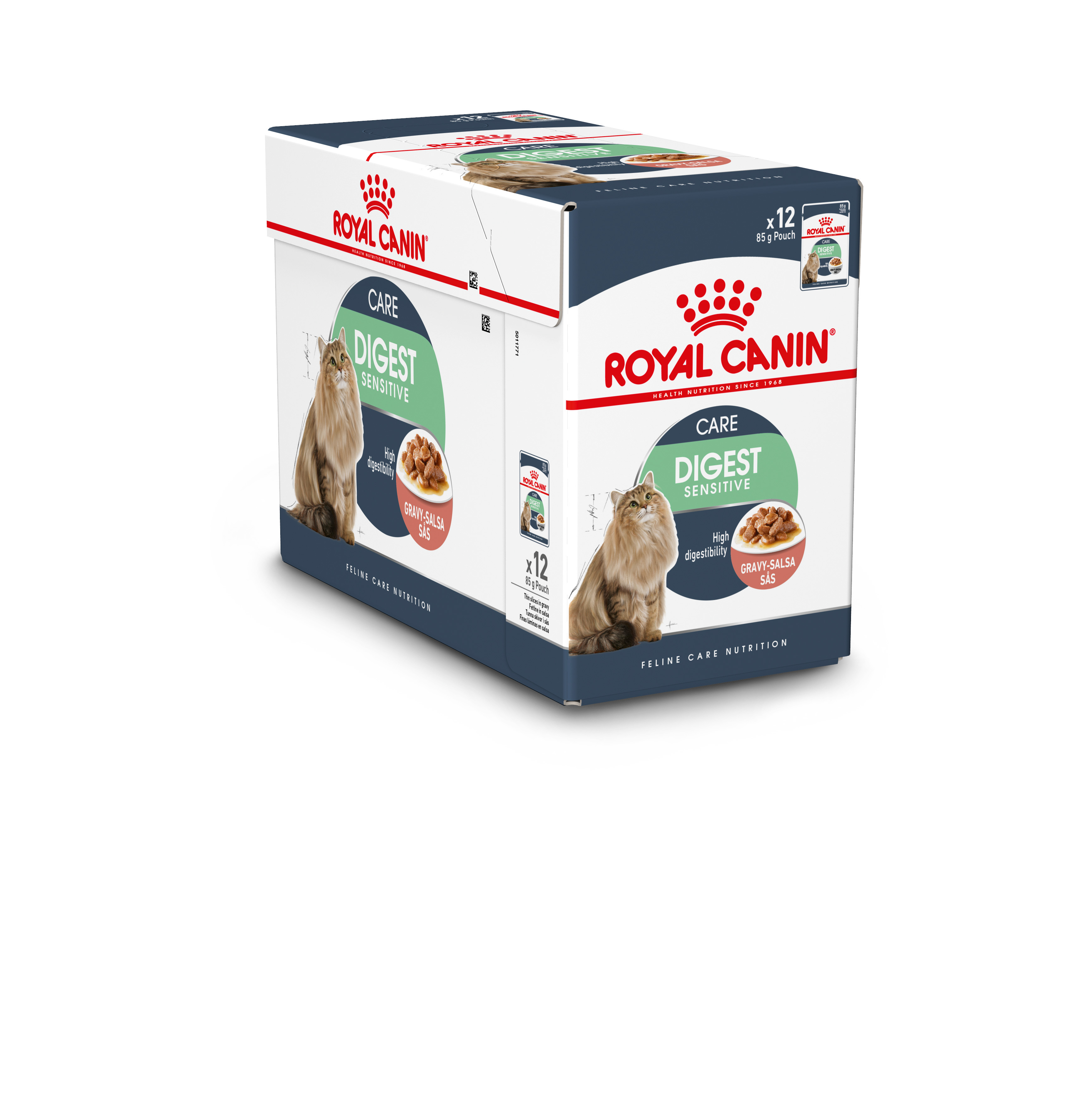 Royal Canin Digest Sensitive Pouch - Kattenvoer - 1020 Gram