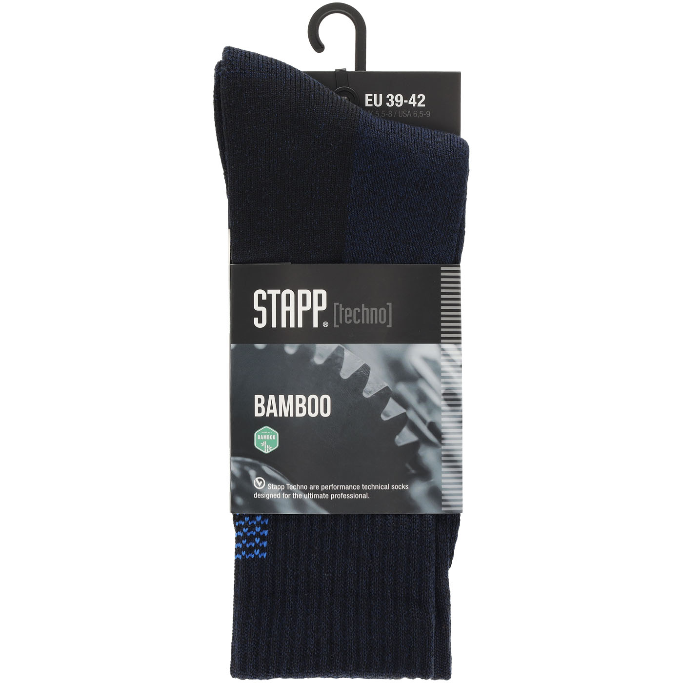 STAPP Bamboo - Werksokken - Blauw - 35-38 STAPP Bamboo - Werksokken - Blauw - 35-38