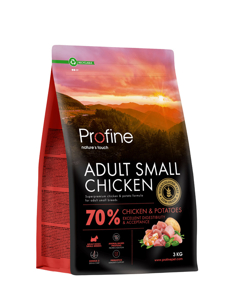 Profine Adult Small Chicken & Potatoes - Hondenvoer - 3 Kilogram - kip Profine Adult Small Chicken & Potatoes - Hondenvoer - 3 Kilogram - kip