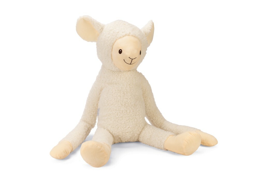 Beeztees Schaap Knuffel- Hondenspeelgoed - Wit - 20.5x39x80 cm - XL