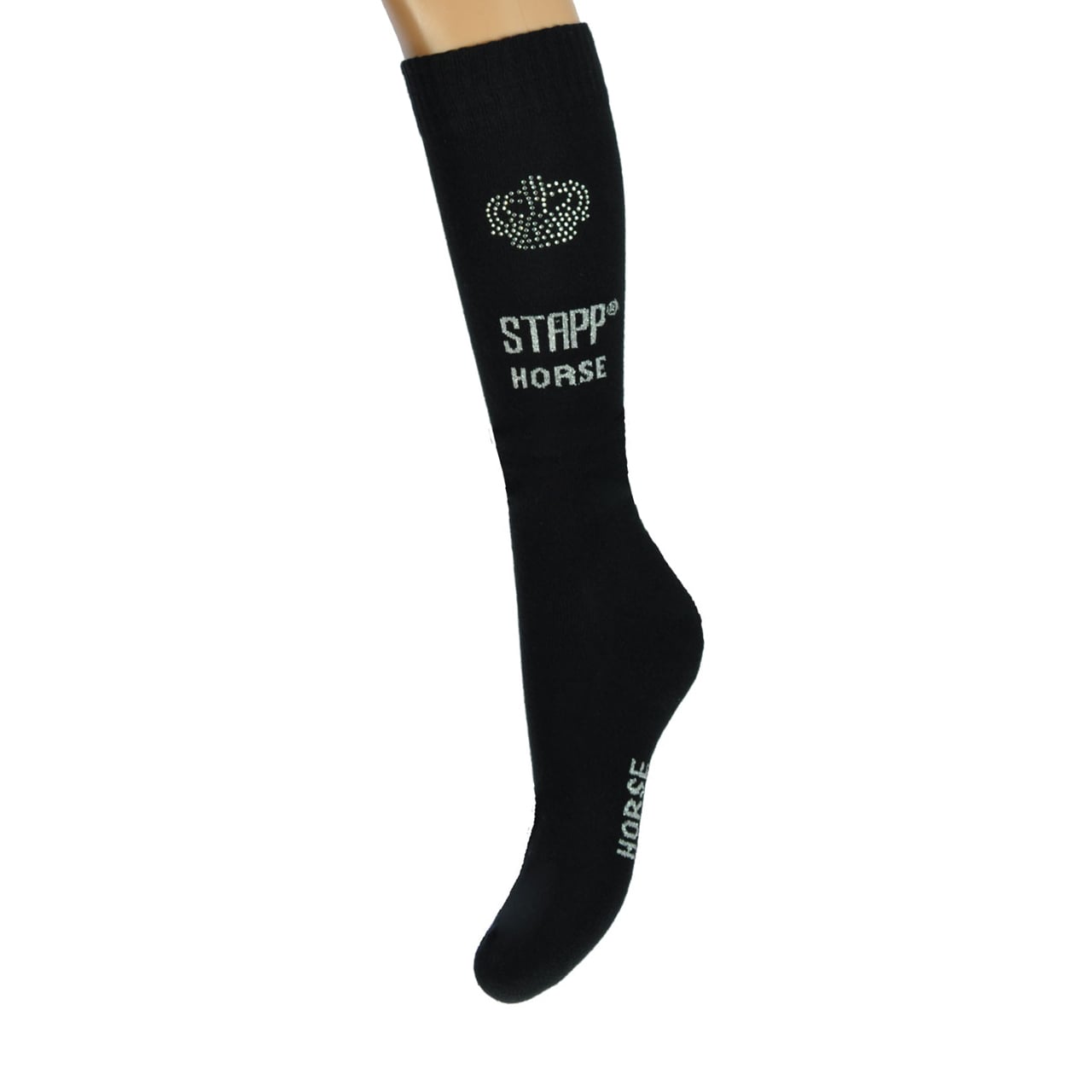 Stapp Horse Strass - Paardrijsokken - Zwart - 35-38
