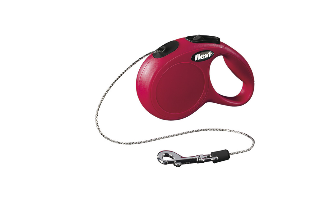 Flexi - Rollijn - Hondenriem - rood - S - 800 cm