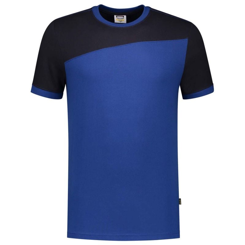 Tricorp Bicolor 102006 - T-shirt - Kobalt/Donkerblauw - 3XL Tricorp Bicolor 102006 - T-shirt - Kobalt/Donkerblauw - 3XL