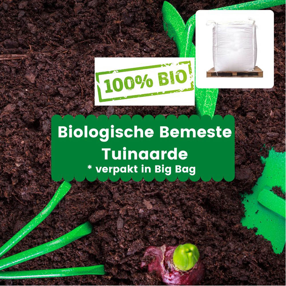 Bigbag - Bemeste Biologische Tuinaarde (1 m³)