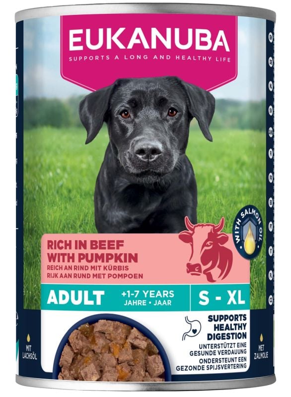 Eukanuba Adult Paté  - Hondenvoer - 400 Gram - rund