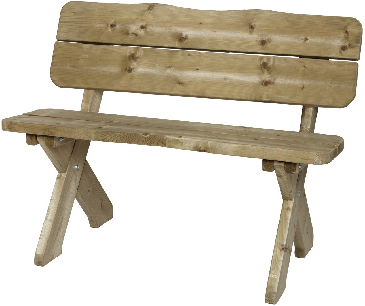 Talen Buitenmeubelen Weidebank - Tuinbank - Bruin - 62x91x120 cm