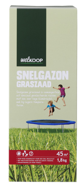 Welkoop Snelgazon - Graszaad - 45 m2