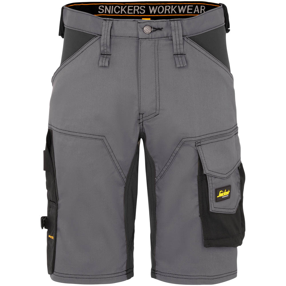 Snickers Allround 6143 Stretch - Korte werkbroek - Grijs - 44 - 82