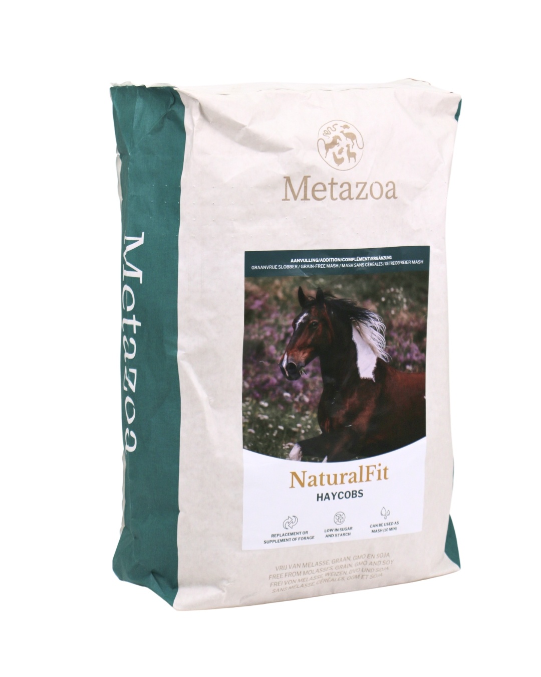 Metazoa NaturalFit HayCobs - Ruwvoer - 15 Kilogram - Zak