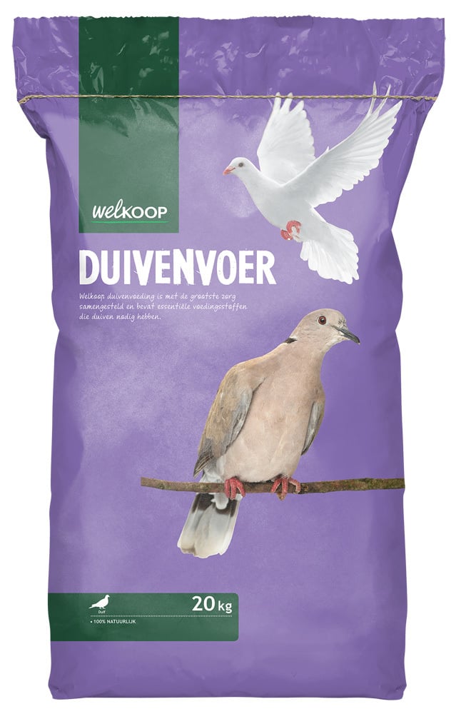Welkoop Tortelduivenvoer - 20 Kilogram Welkoop Tortelduivenvoer - 20 Kilogram