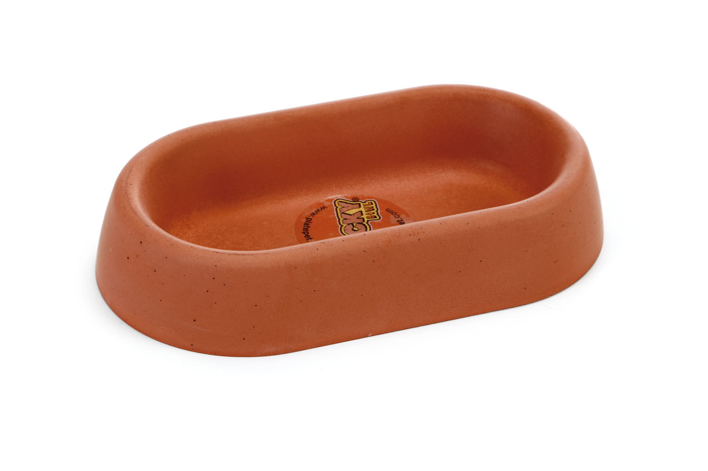 Beeztees Ovaal - Voerbak - Bruin - 4x10x19 cm