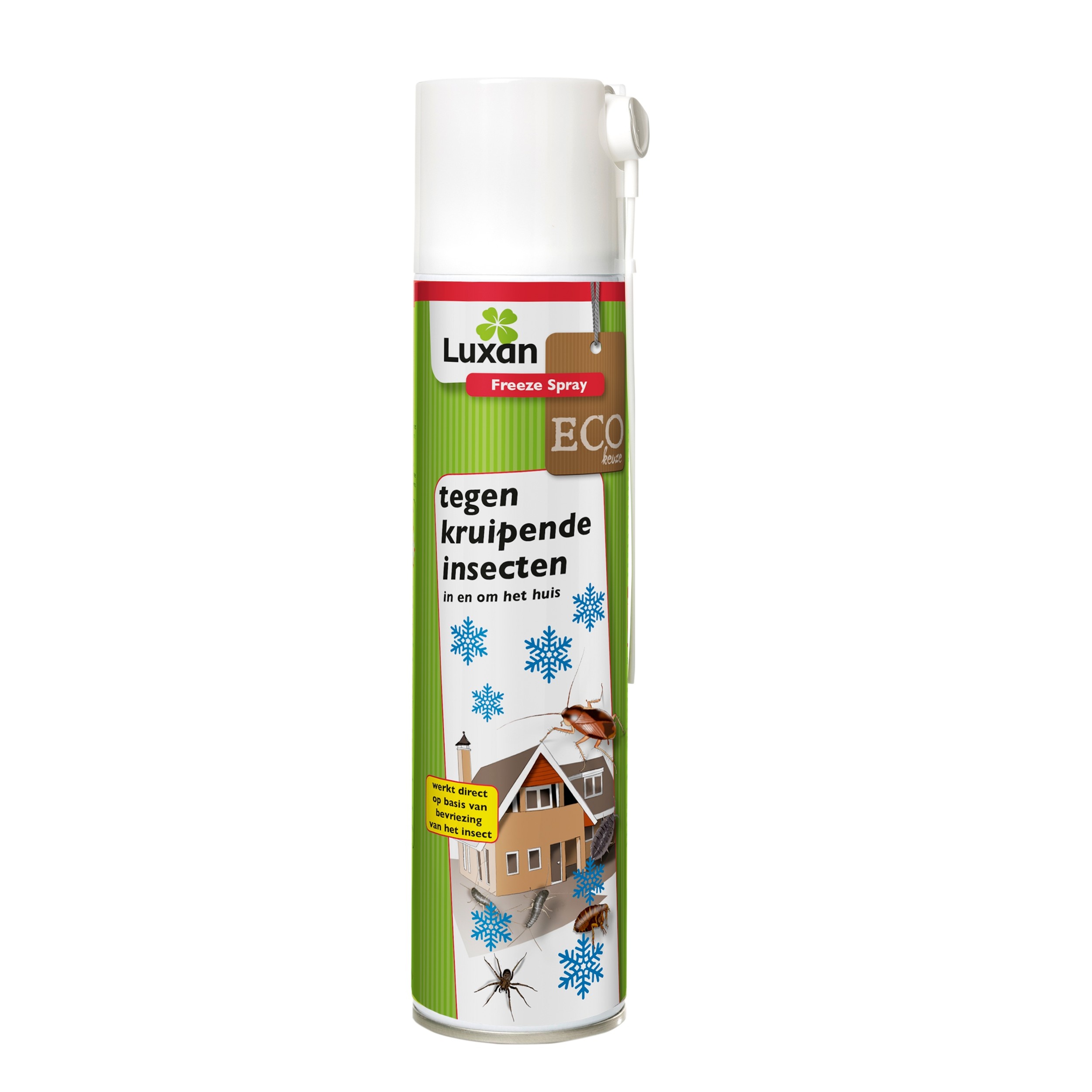 Luxan Eco-Freeze Spray - Tegen zilvervisjes - 400 Milliliter