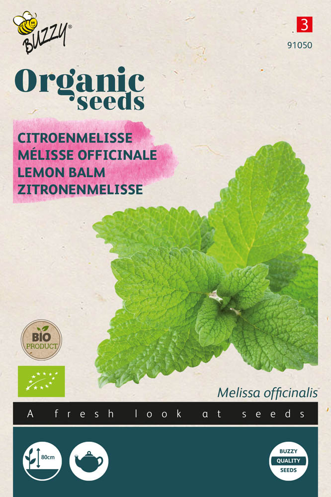 Organic Citroenmelisse - Groentezaden