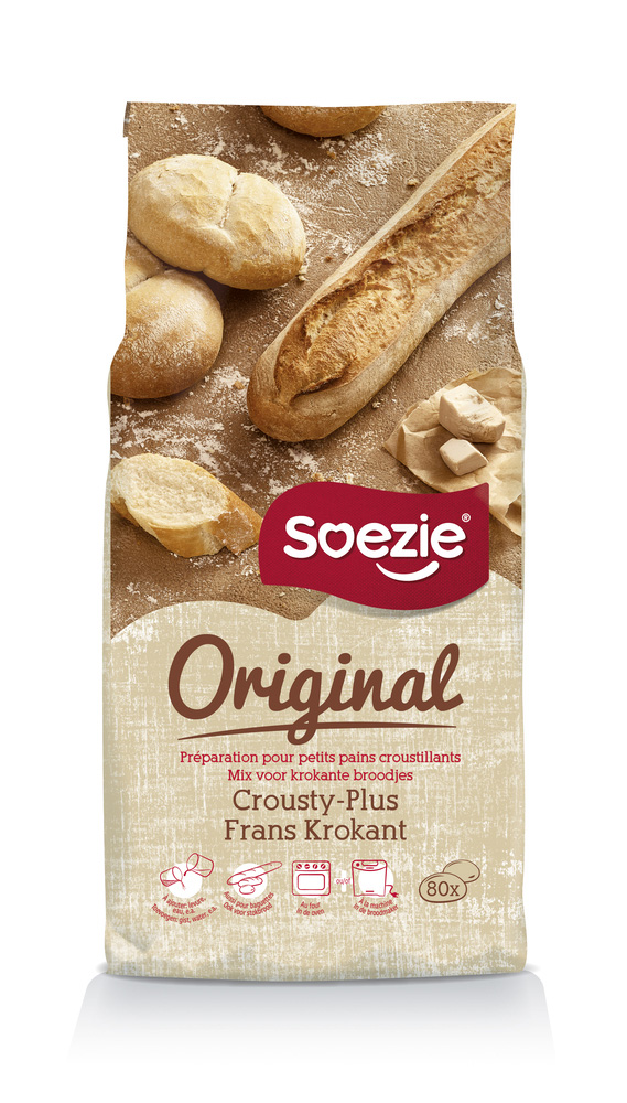 Soezie Original Frans Krokant - Broodmeel - 2.5 Kilogram