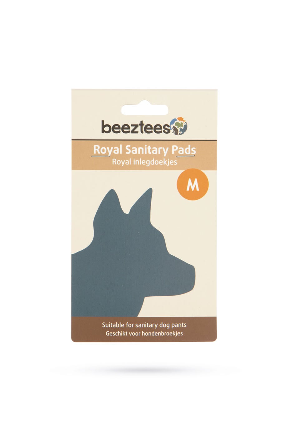 Beeztees Periodiek - Inlegdoekjes - Wit - M