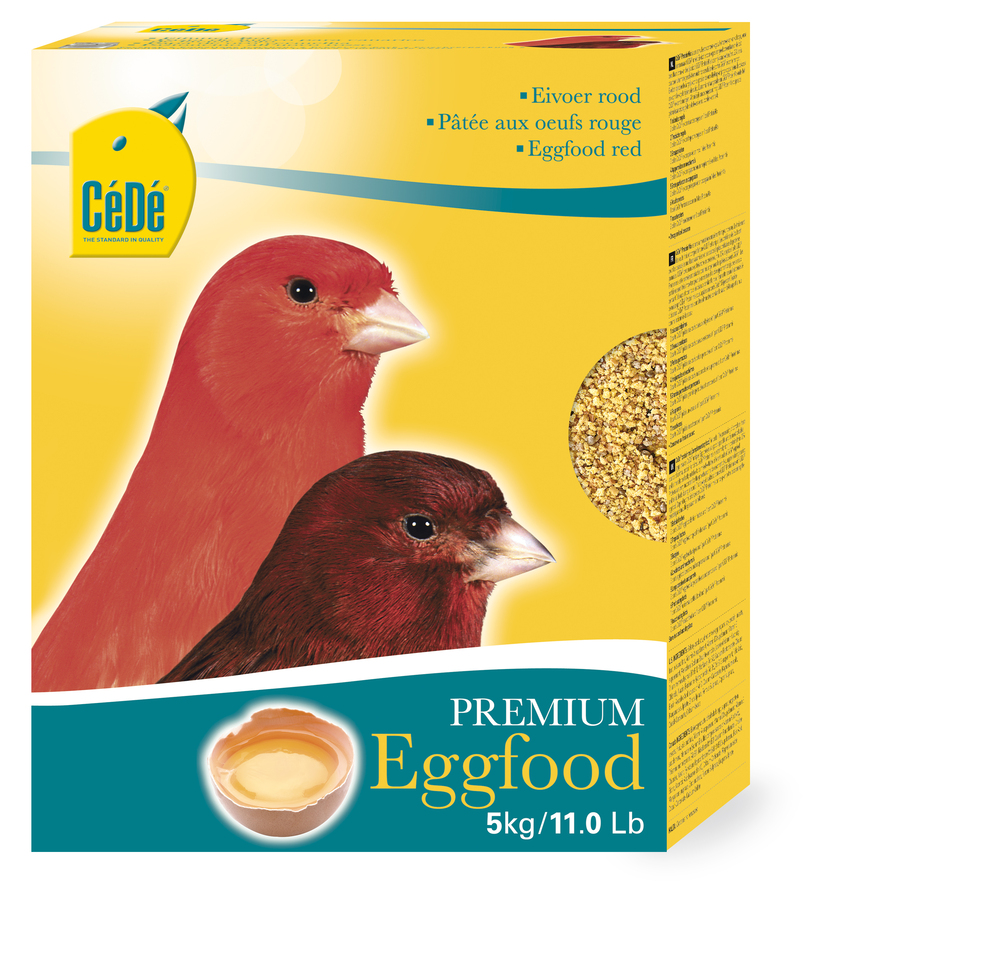 Cede Eivoer Rood - Vogelvoer - 5 Kilogram - Aanvullend voer