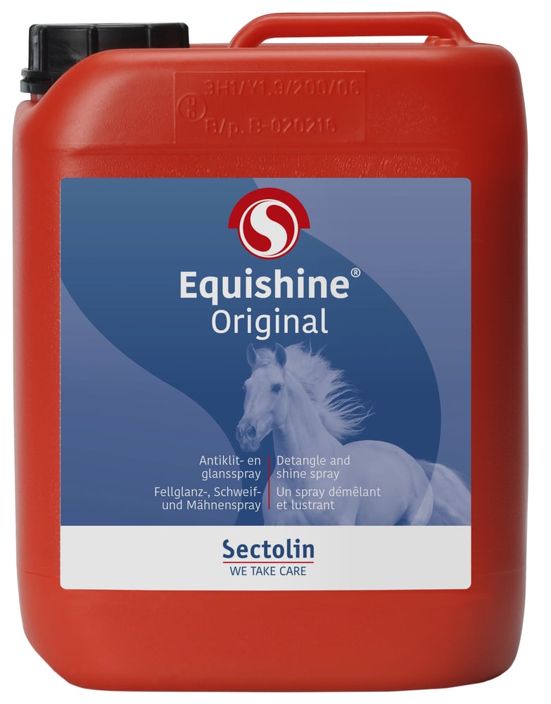 Sectolin Equishine - Antiklit en glasspray Paard - Original - 5 Liter - Transparant