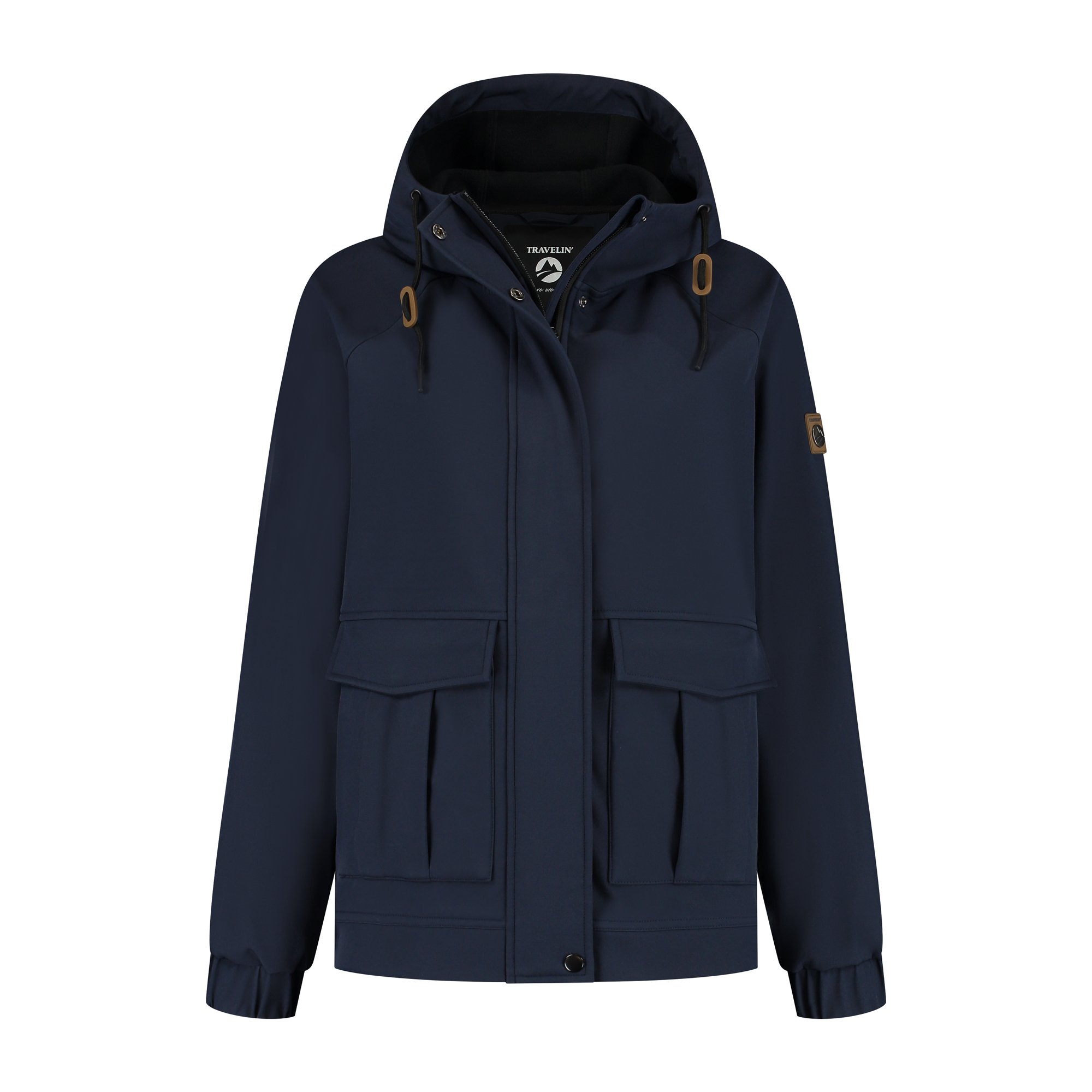 Travelin Kiara - Softshell jas - Navy - S