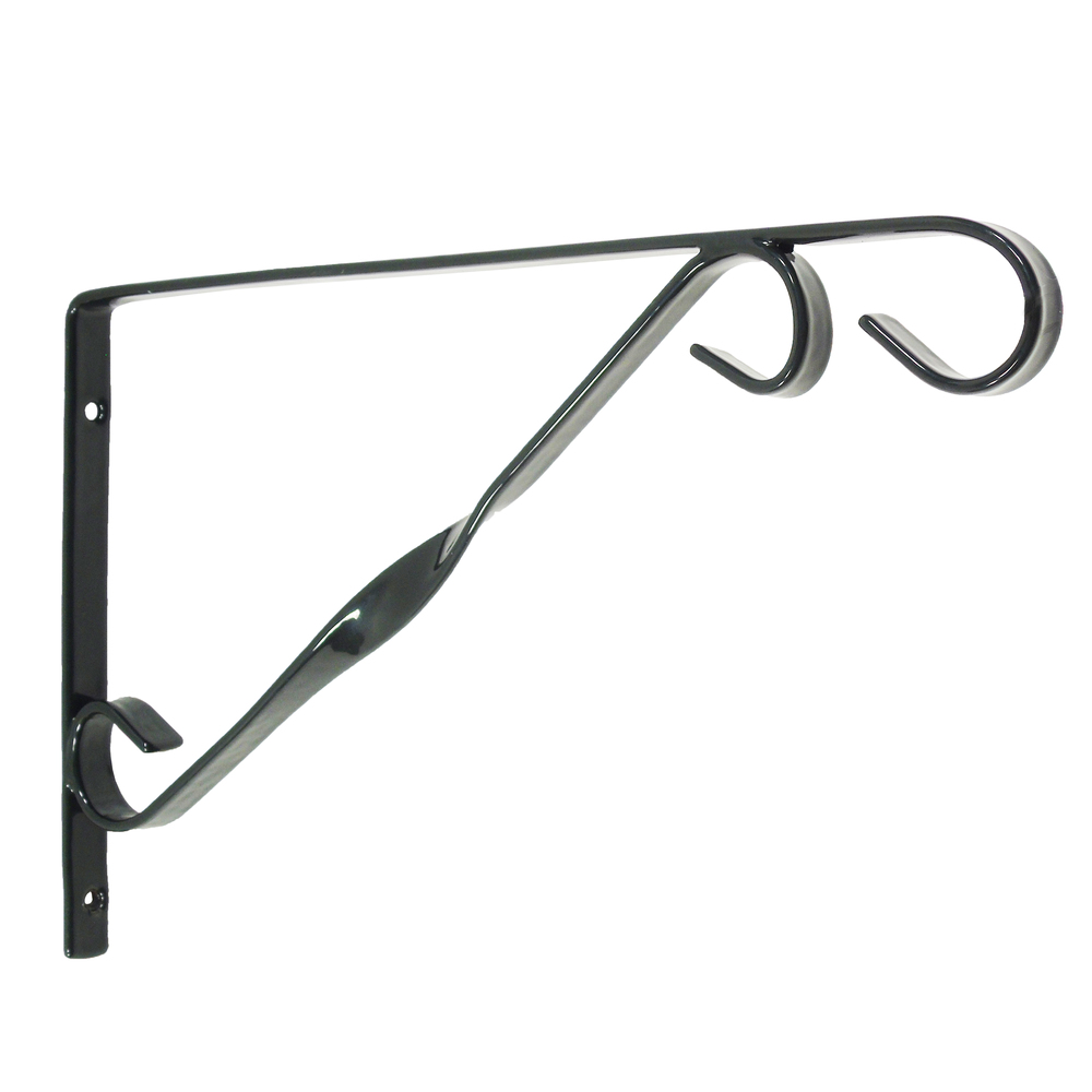 Nature - Hanging basket Muurhaak - Zwart - 30 cm Nature - Hanging basket Muurhaak - Zwart - 30 cm