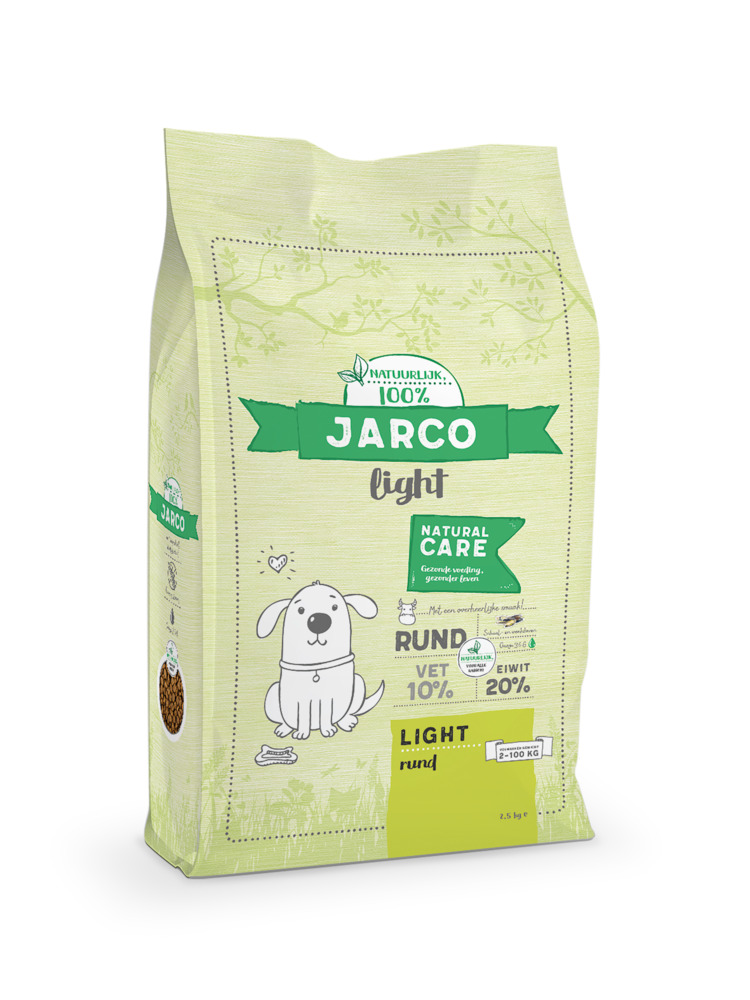 Jarco Dog Light - Hondenvoer - 2500 Gram - rund