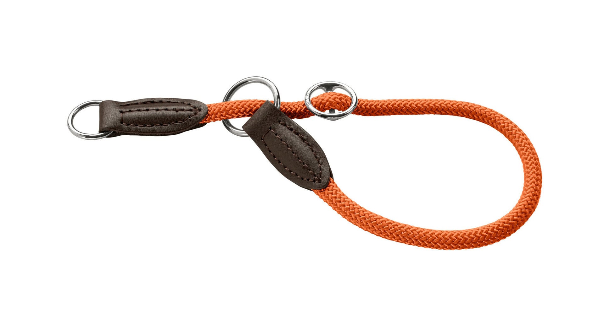 Hunter Freestyle - Halsband Hond - Oranje - S-M - 40 cm