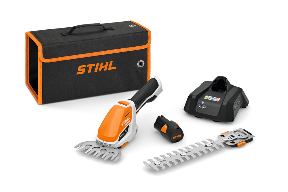 STIHL HSA 26 - Accu gras- en buxusschaar set (incl. accu en lader) - 20 cm