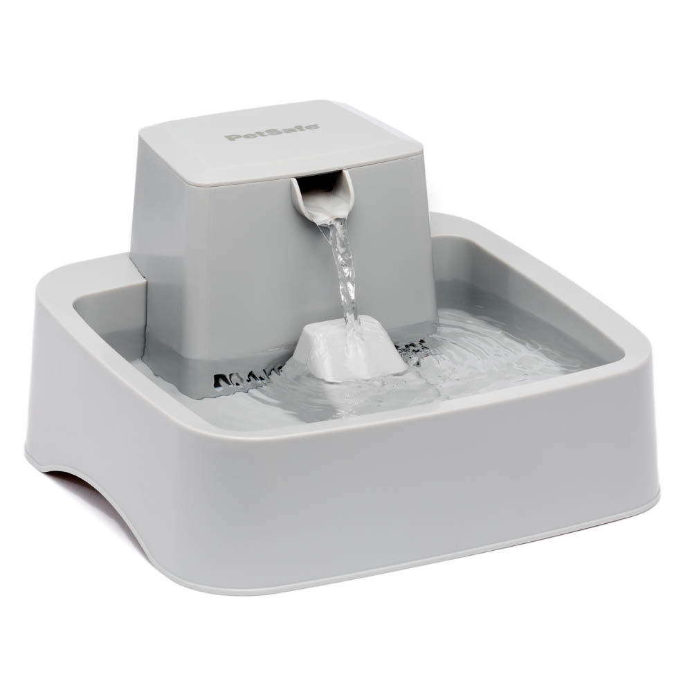 Petsafe Drinkwell - Drinkfontein - 1.8 Liter - Grijs
