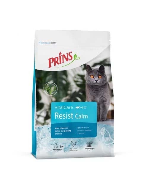 Prins VitalCare - Resist - Calm - Kattenvoer - 1.5 Kilogram - gevogelte