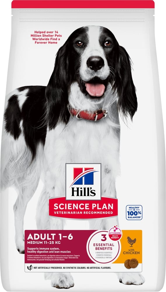 Hill’s Science Plan Adult - Hondenvoer - 12 Kilogram - kip