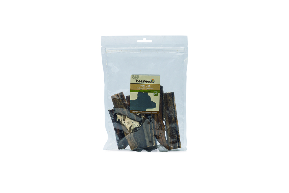 Beeztees Hertenhuid - Hondensnack - 200 Gram - Hert