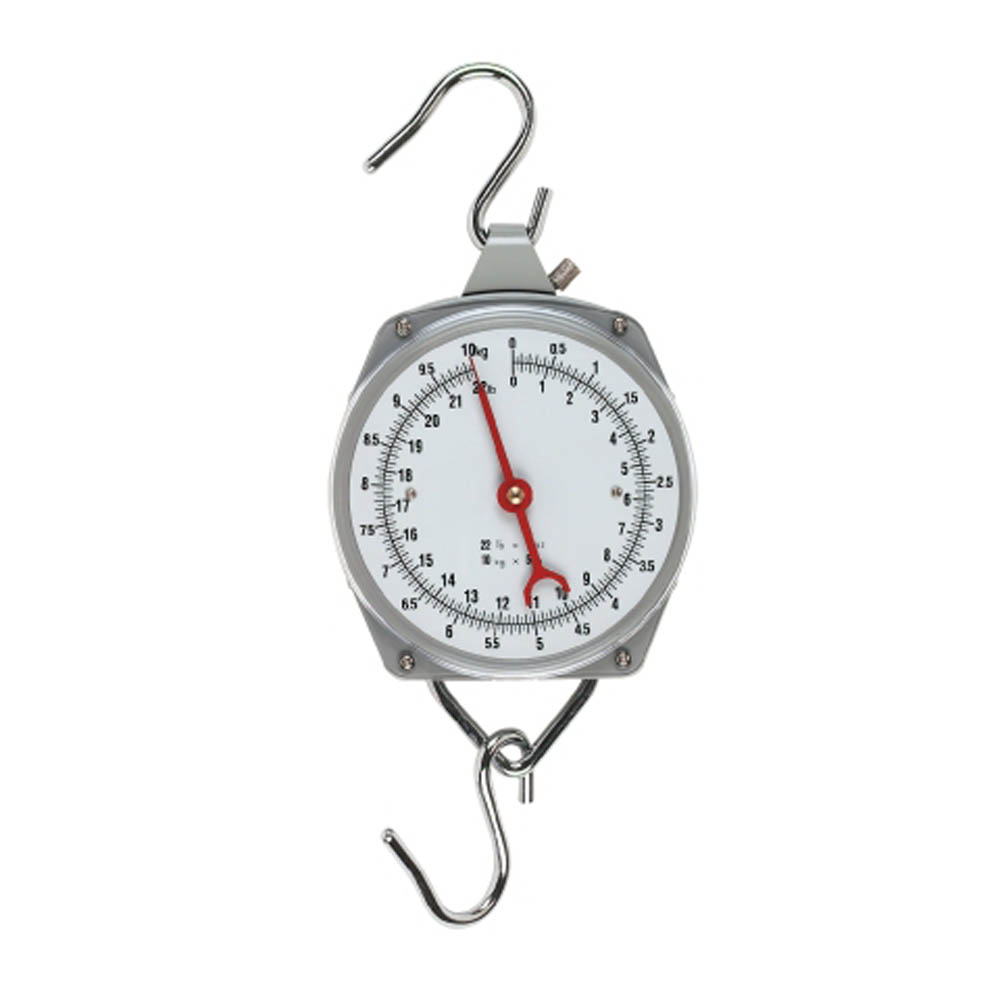 Kerbl Hangmodel - Weegklok 10 kg - 50 Gram - Grijs