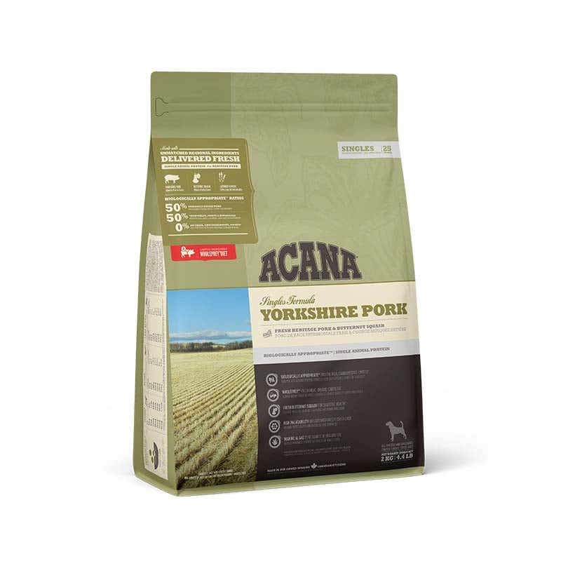 Acana Singles Yorkshire - Hondenvoer - 2 Kilogram - vlees