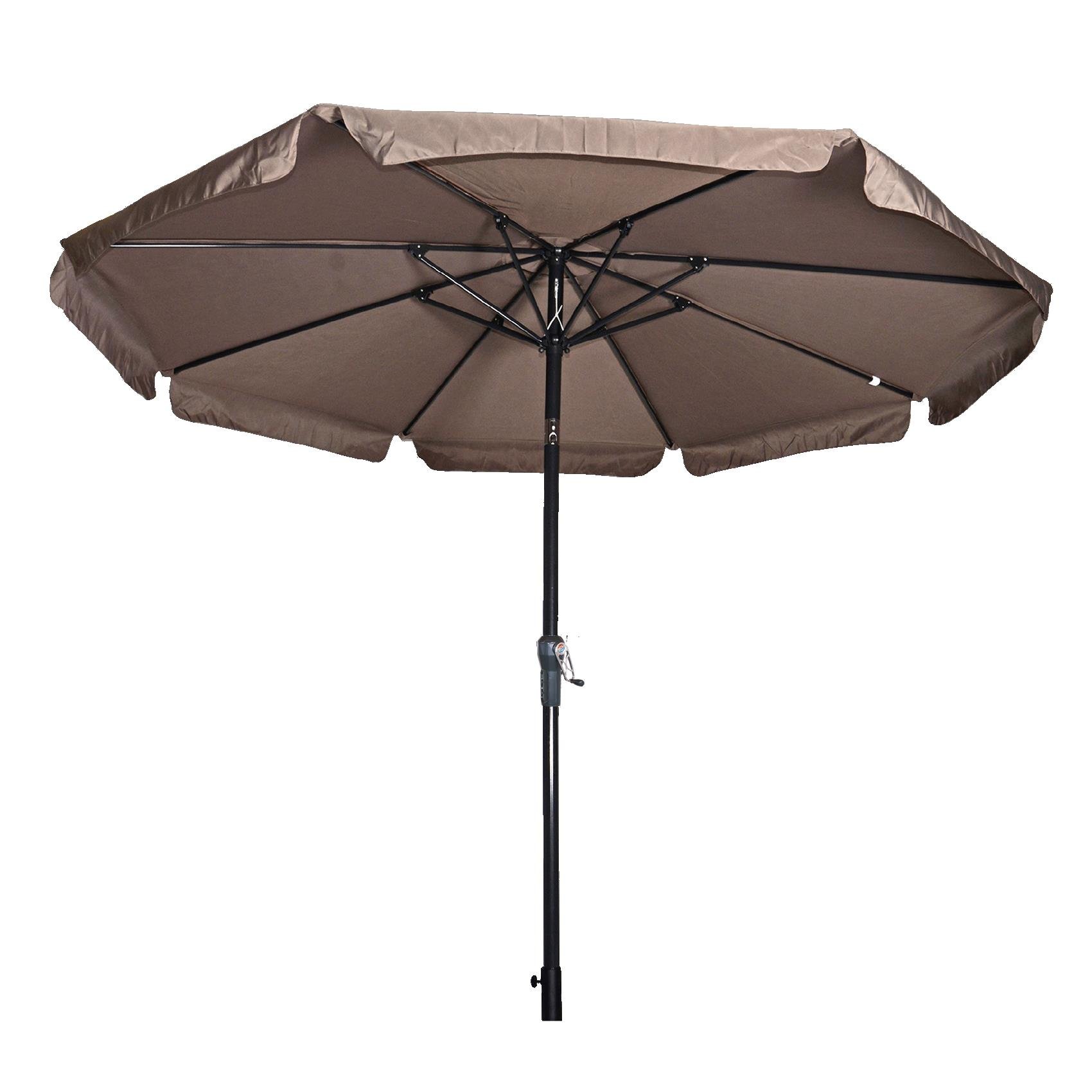 Lesli Living Libra Stokparasol - Parasol - Taupe - 300 cm
