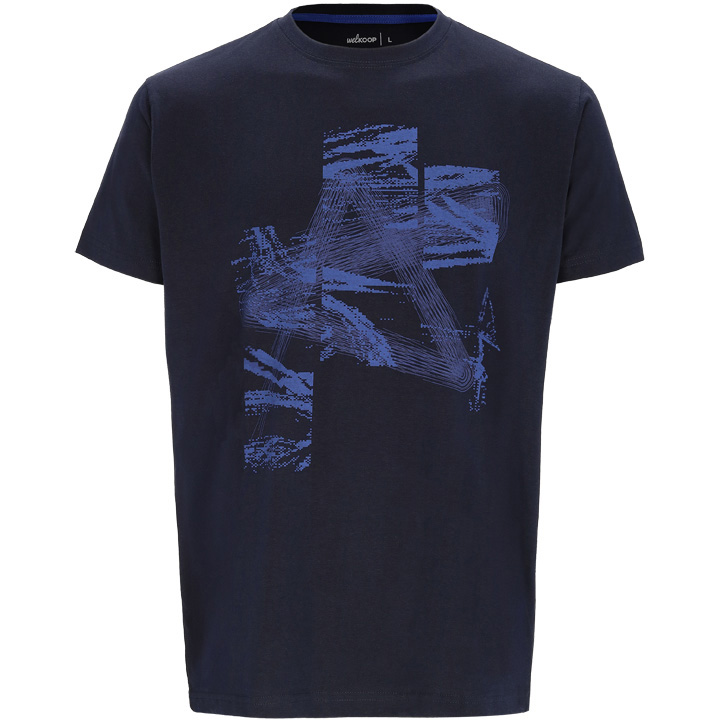 Welkoop Mick - T-shirt - Blauw - 2XL
