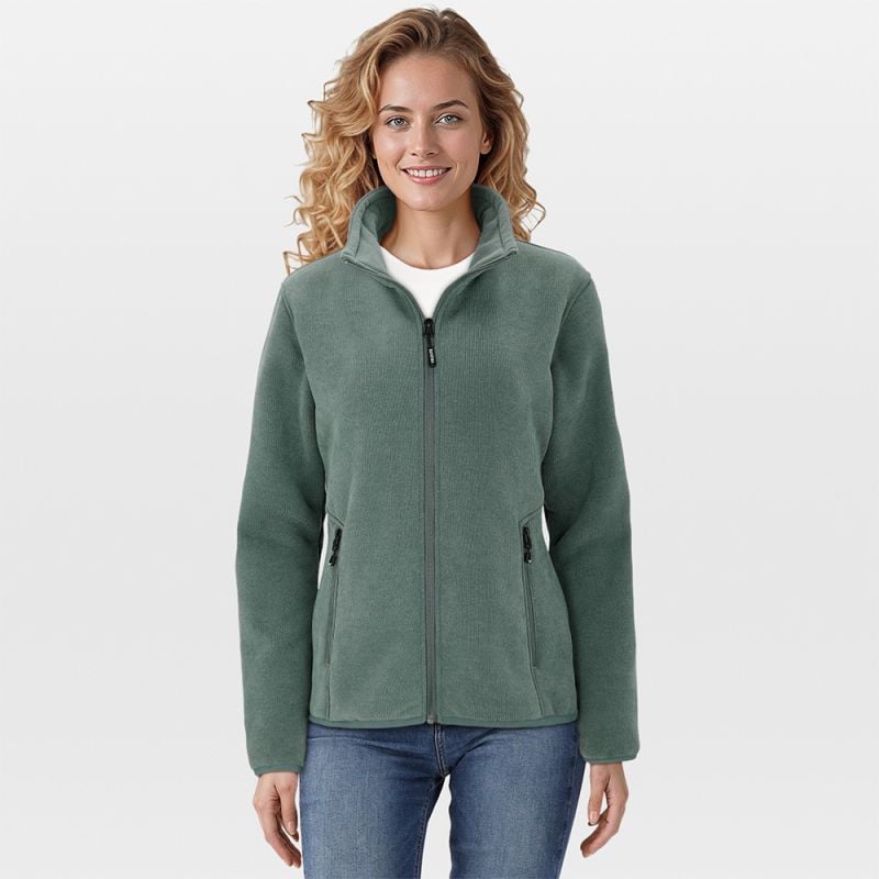 Veleste Rinske - Fleecevest - Groen - 36