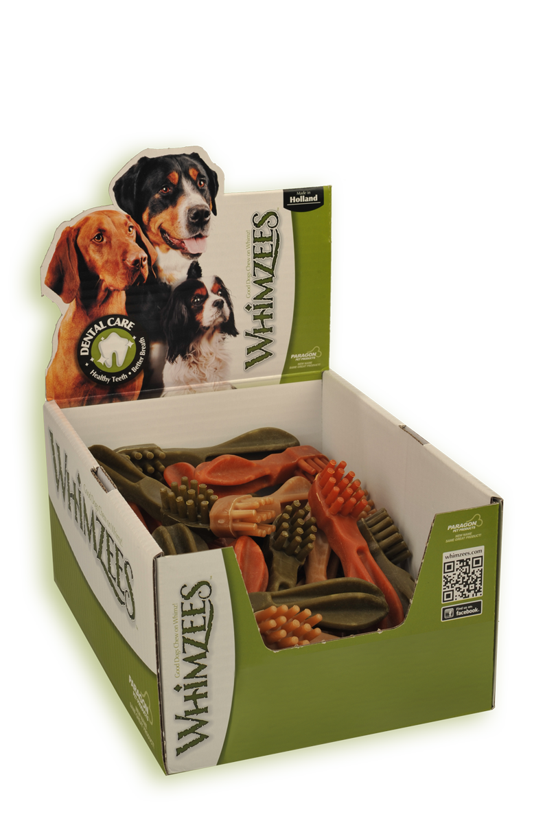 WHIMZEES Tandenborstel - Hondensnack - 1 Stuks - plantaardig - L WHIMZEES Tandenborstel - Hondensnack - 1 Stuks - plantaardig - L