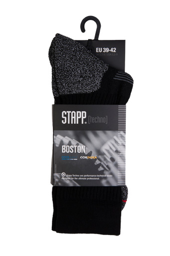 STAPP Boston - Sokken - Zwart - 35-38