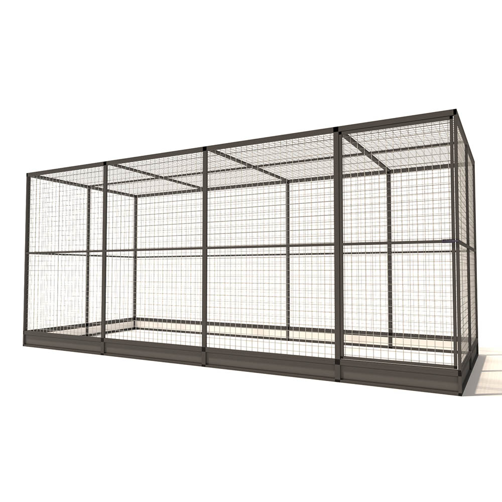 Glorenza Noa - Kattenren - Antraciet - 193x176x449 cm