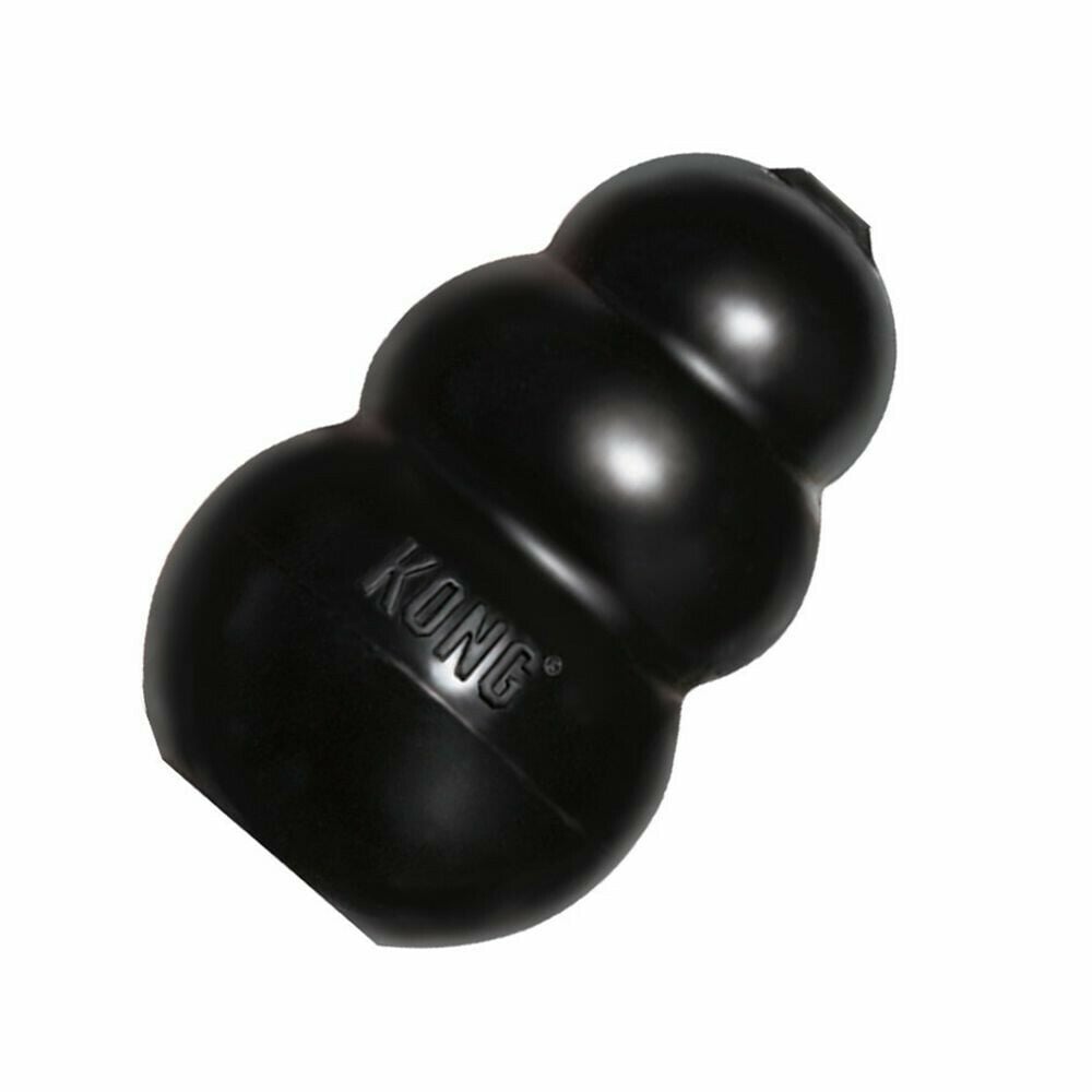 Kong Extreme - Vulbaar Hondenspeelgoed - zwart - 8.5x5.6x8.5 cm - M Kong Extreme - Vulbaar Hondenspeelgoed - zwart - 8.5x5.6x8.5 cm - M