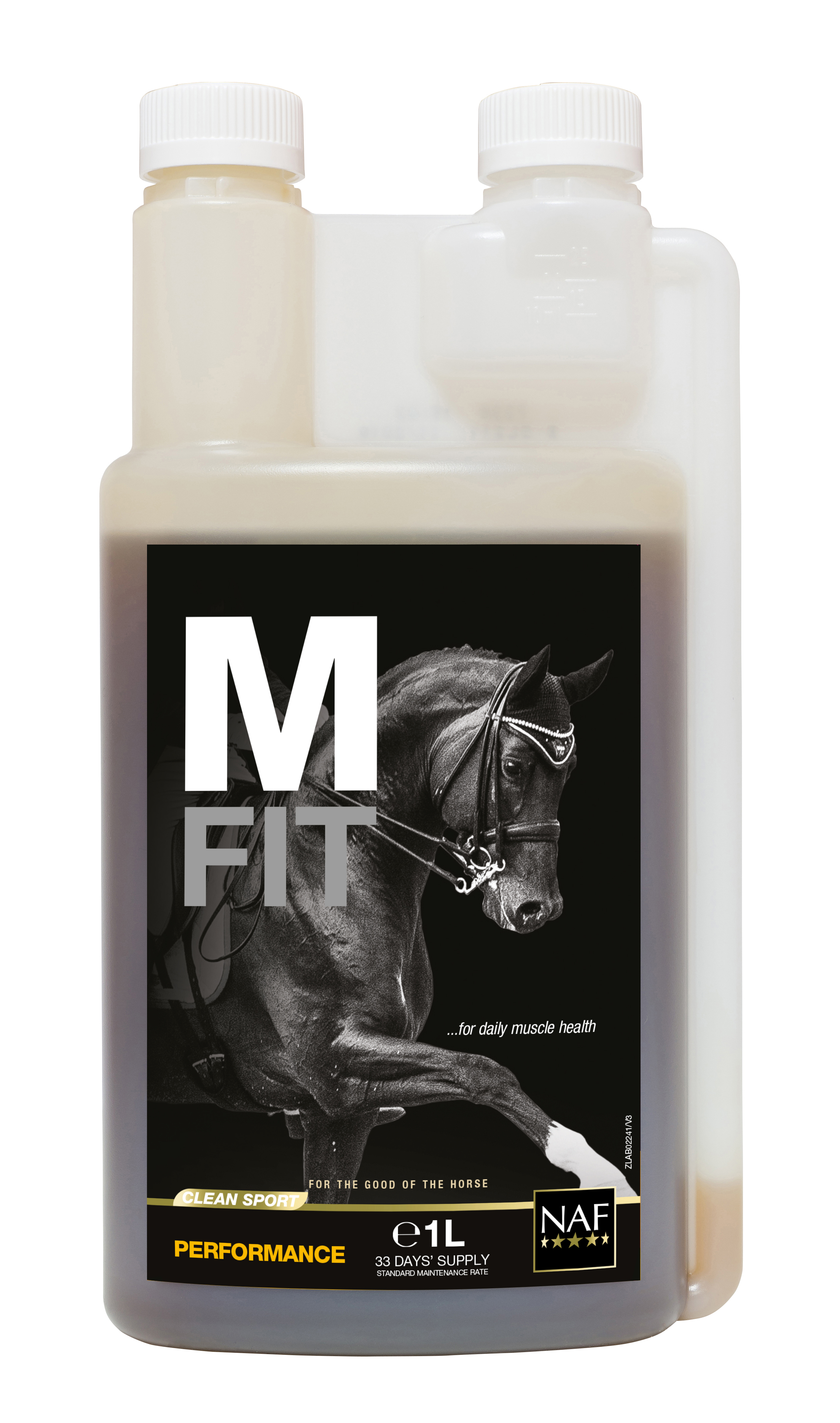 NAF M Fit - Spiersupplement Paard - 1 Liter