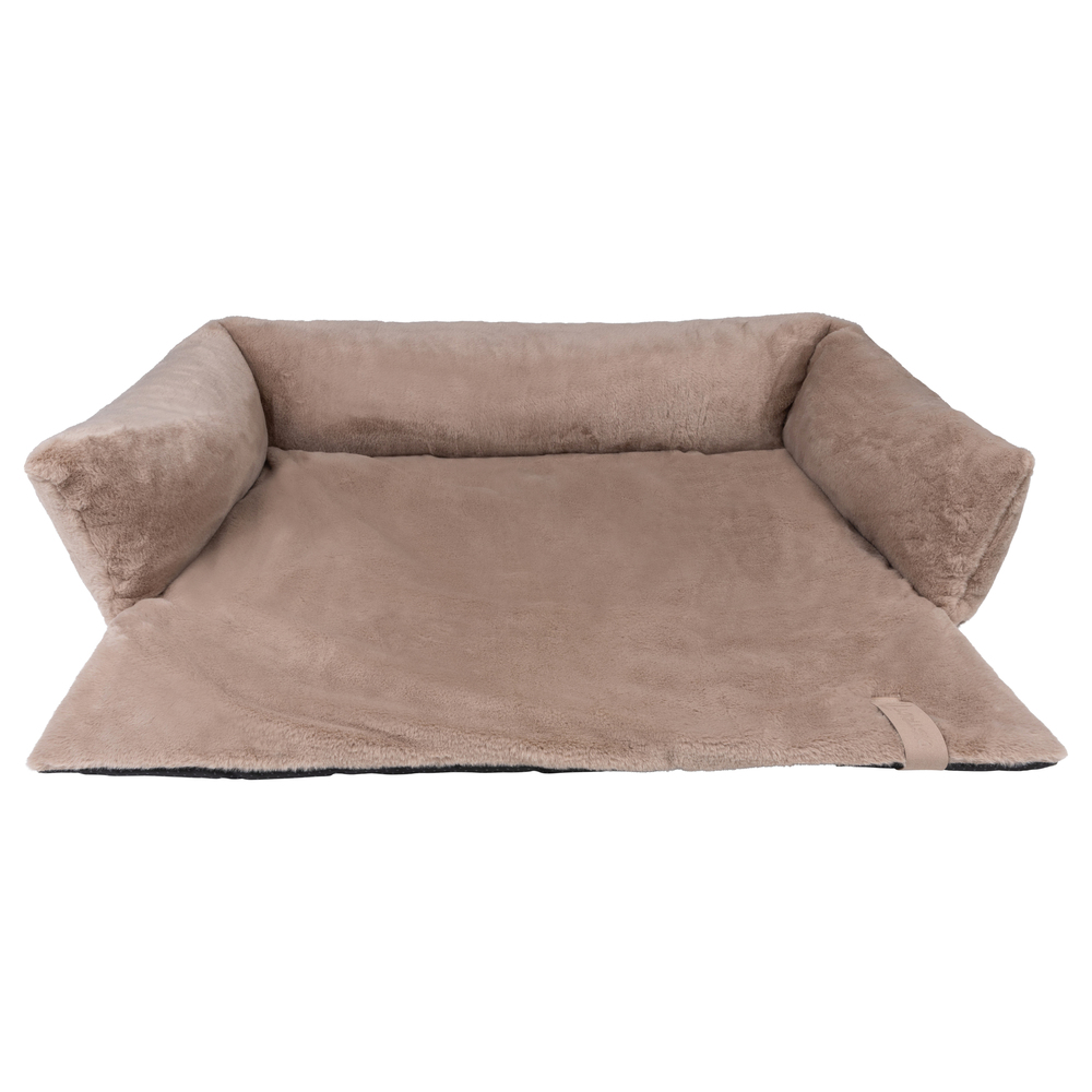 District 70 NUZZLE - Hondenmand - taupe - 17x75x75 cm - Klein