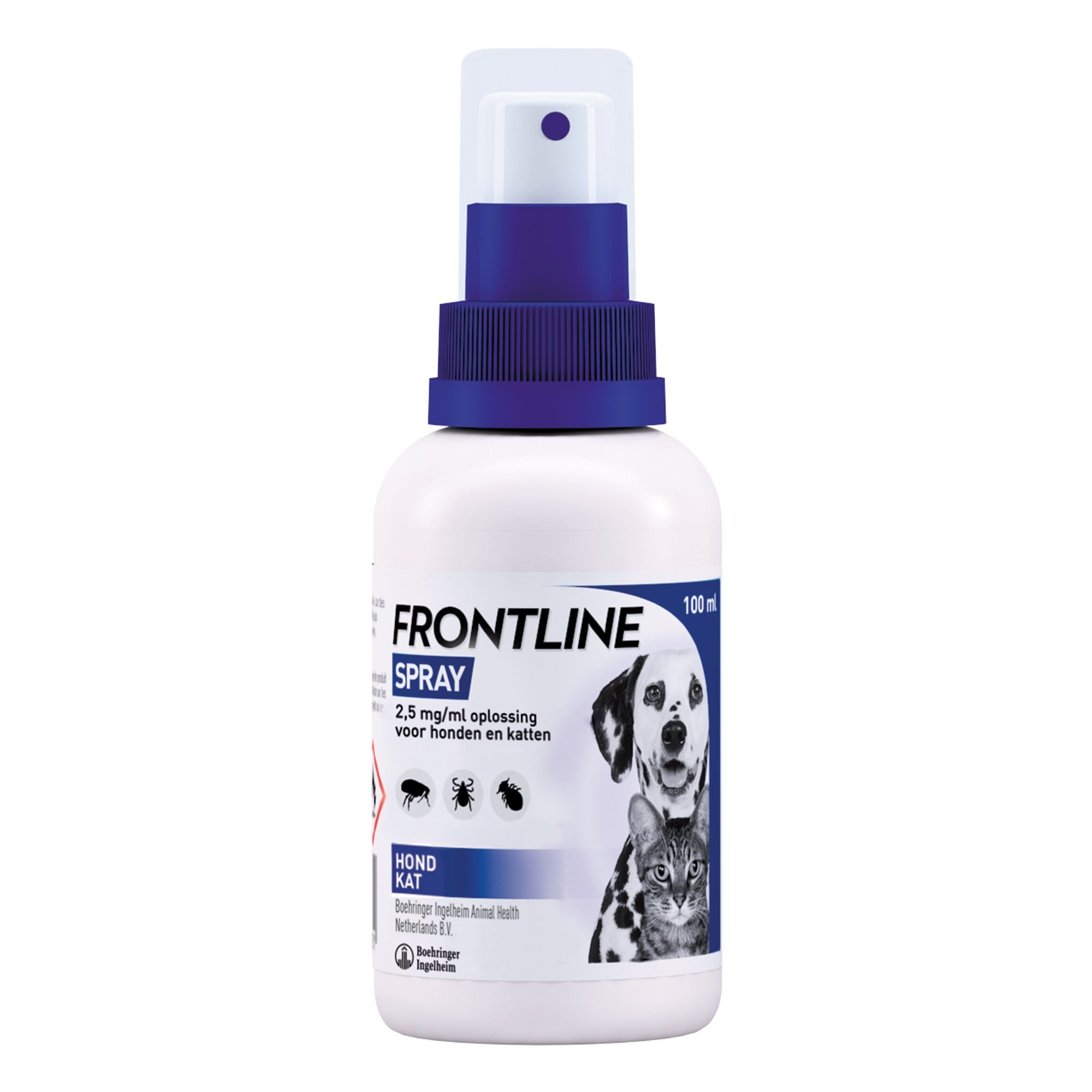 Frontline - Anti vlooien en teken - Spray - 100 Milliliter Frontline - Anti vlooien en teken - Spray - 100 Milliliter