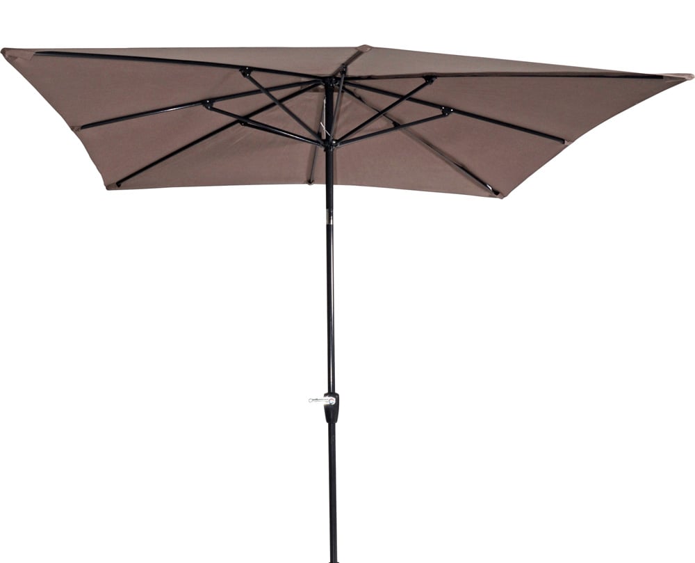 Lesli Living Libra - Parasol - Taupe - 250x250 cm Lesli Living Libra - Parasol - Taupe - 250x250 cm