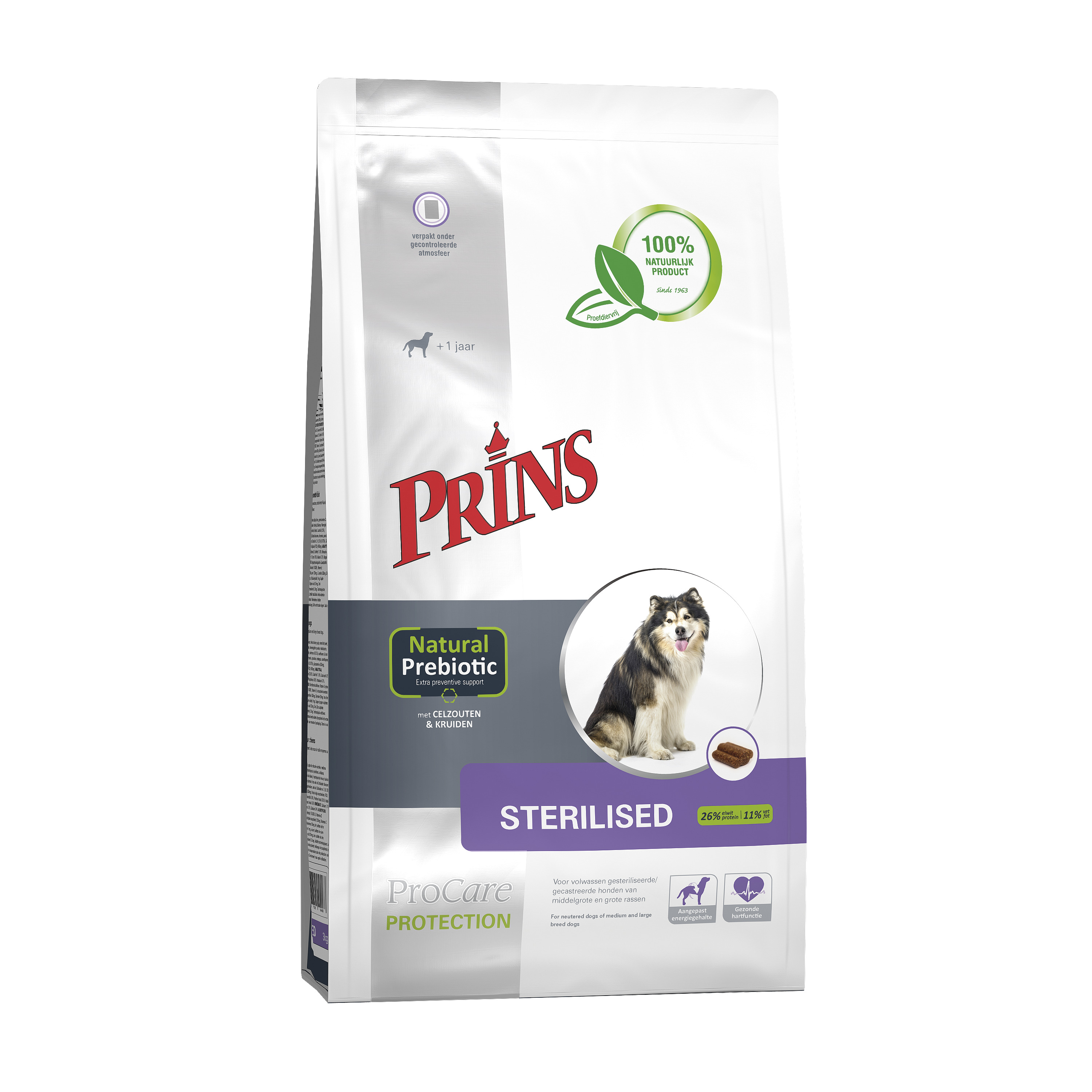Prins ProCare Protection Sterilised - Hondenvoer - 15 Kilogram - gevogelte Prins ProCare Protection Sterilised - Hondenvoer - 15 Kilogram - gevogelte