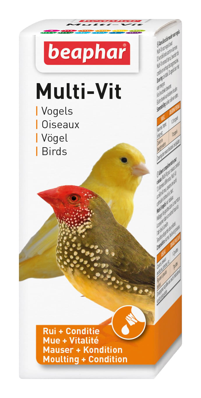 Beaphar - Multi-Vitamine Vogels - 50 Milliliter